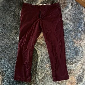 Polo Slim Straight Chino Pants 38/30